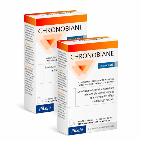 Pileje Chronobiane Instantané, lot de 2 x 20 ml