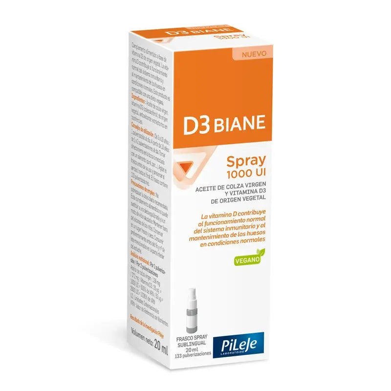 Pileje D3 Biane 1000 UI Spray 20 ml