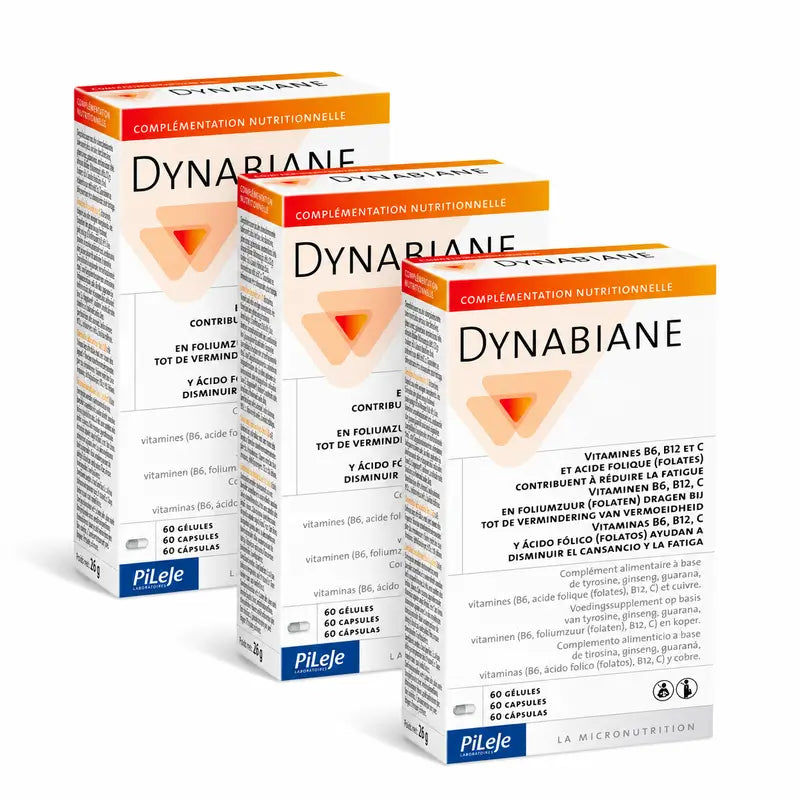Pileje Dynabiane Pack of 3 x 60 Capsules