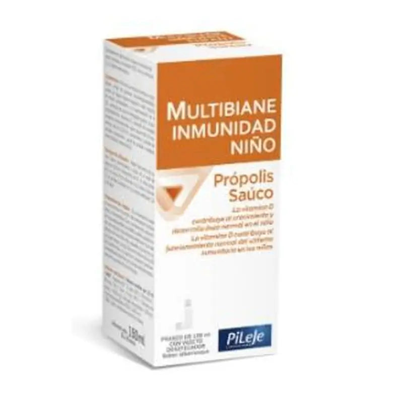 Pileje Multibiane Immunity Children 150Ml.