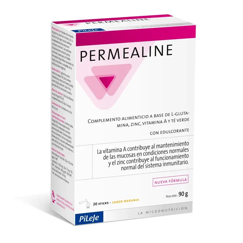 Pileje Permealine Orange 20 bâtonnets