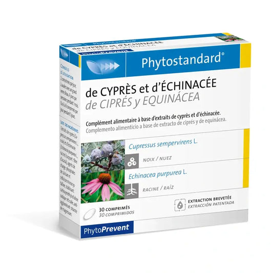 Pileje Phytostandard Cyprès-Echinacea 30 comprimés
