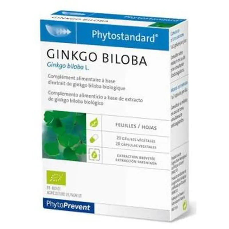 Pileje Phytostandard Ginkgo 20Cap.