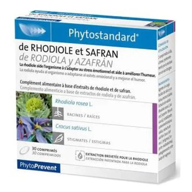 Pileje Phytostandard Rhodiola - Saffron 30Caps**.
