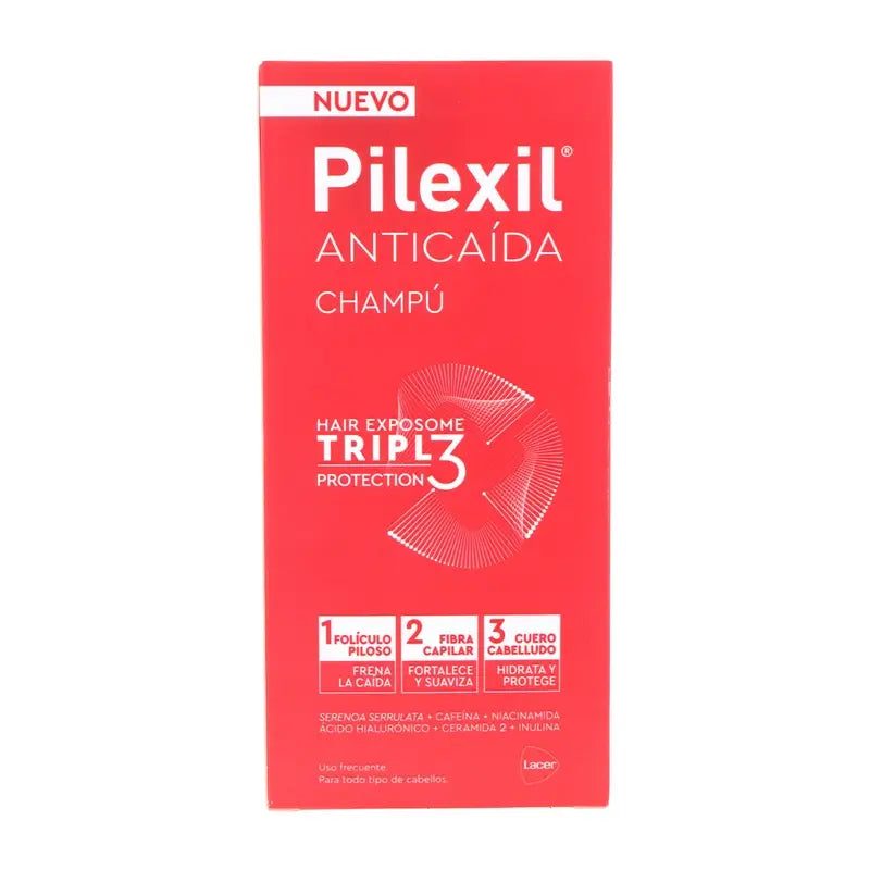 Pilexil Anti-Hair Loss Shampoo Triple Protection 450 Ml