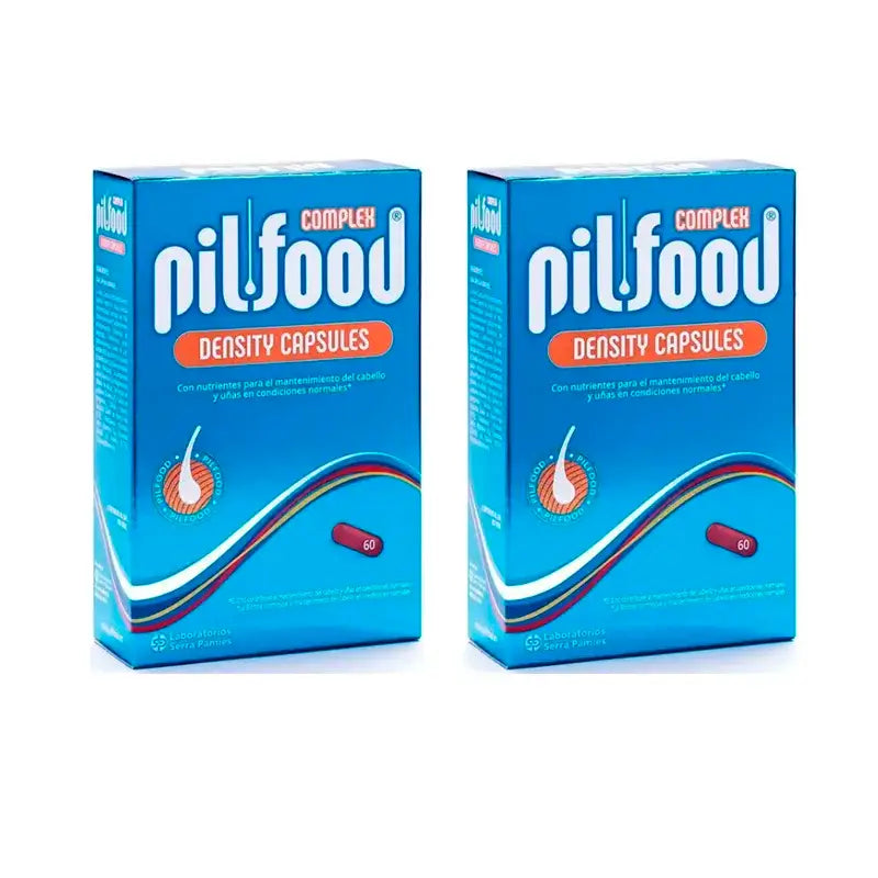 Pilfood Complex Cheveux et Ongles, Pack 2 x 60 comprimés