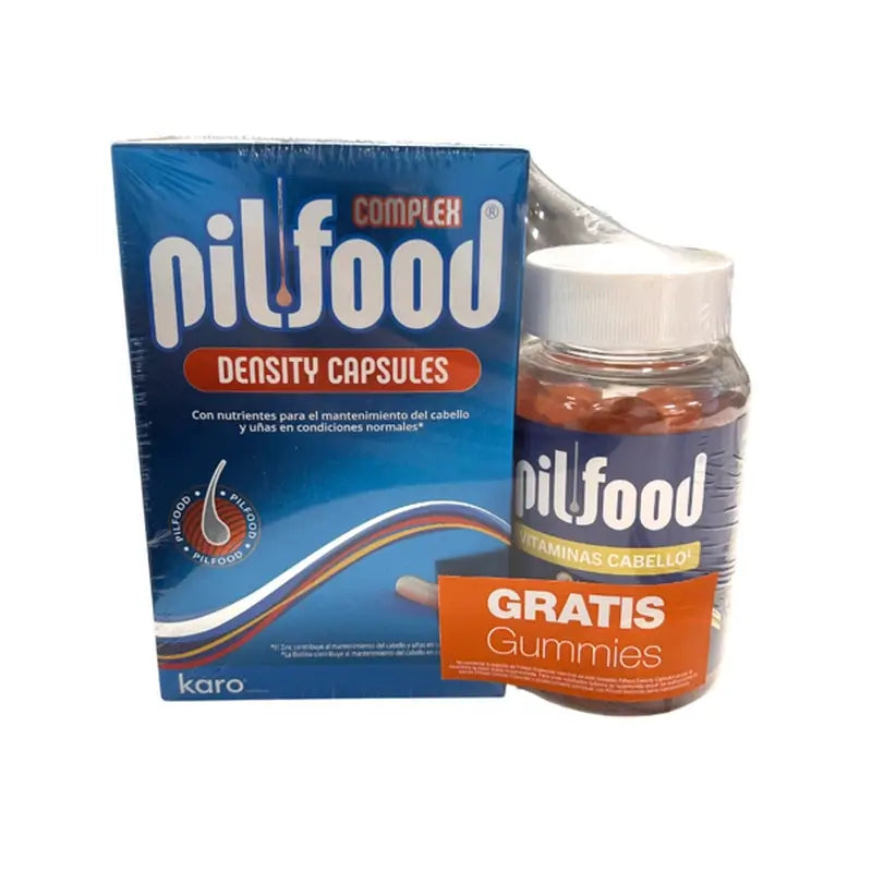Pilfood Complex Density, 60 Capsules + Gummies Hair Vitamins