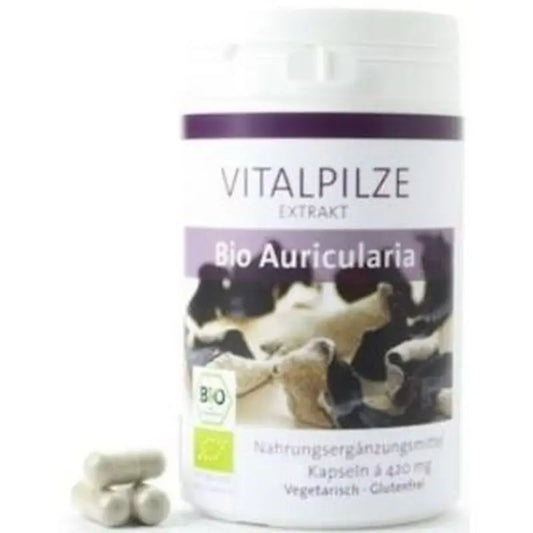 Pilze Wolhrab Auricularia Bio 60 Capsules
