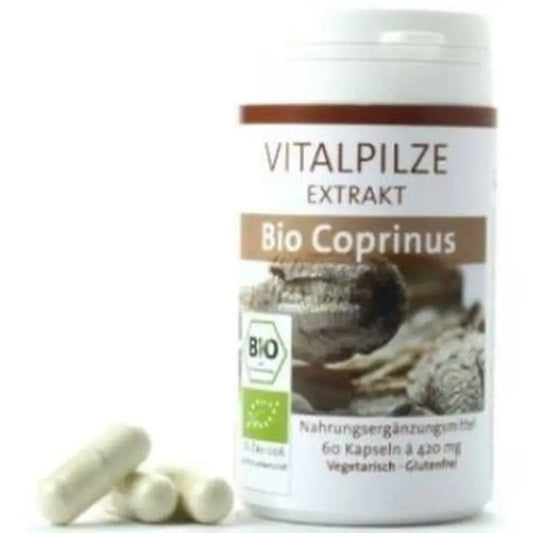 Pilze Wolhrab Coprinus Bio 60 Capsules