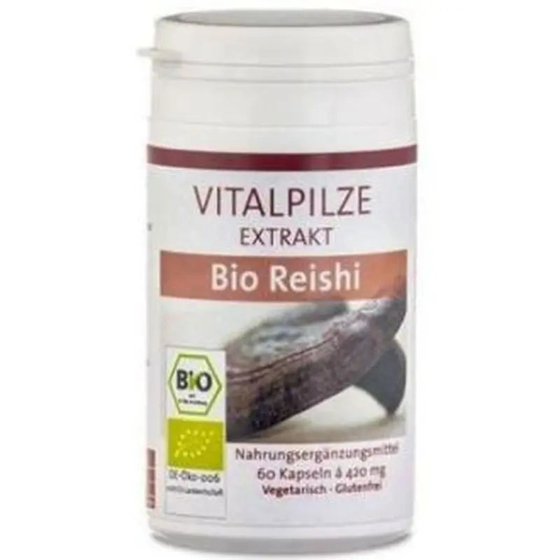 Pilze Wolhrab Reishi Bio 60 Capsules
