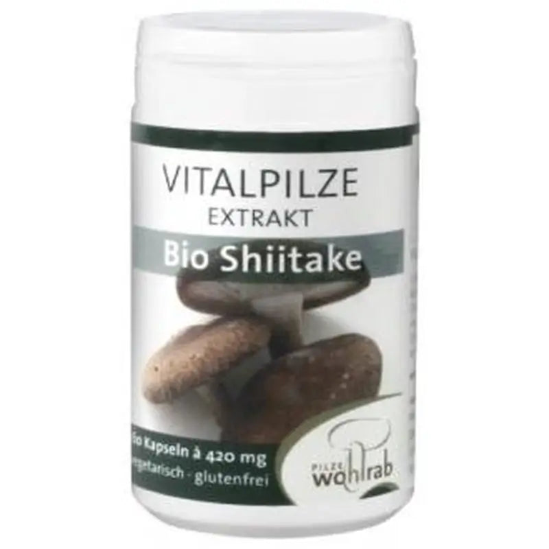 Pilze Wolhrab Shiitake Bio 60 Capsules