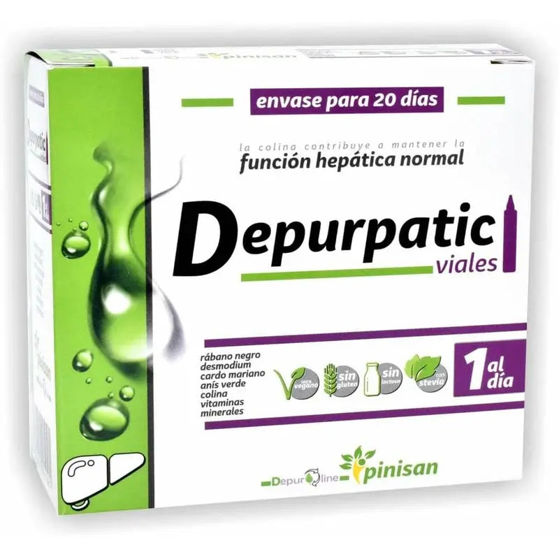 Pinisan Depurpatic , 20 flacons
