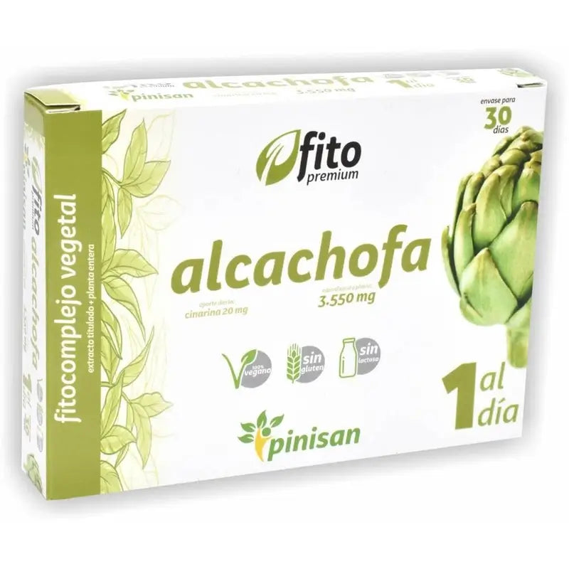 Pinisan Fitopremium Artichaut , 30 gélules