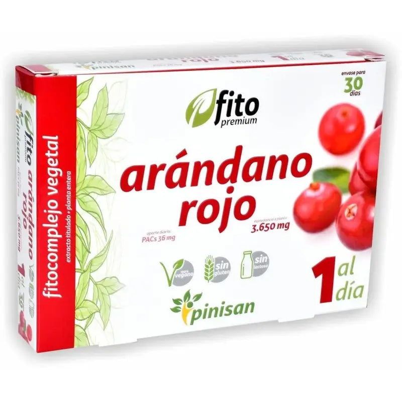 Pinisan Fitopremium Canneberge , 30 gélules
