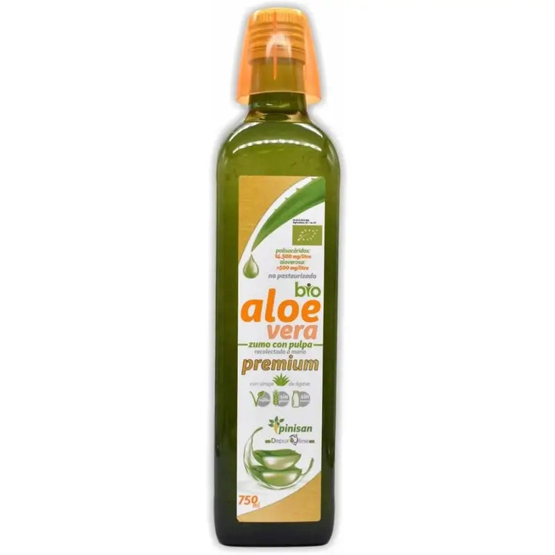 Pinisan Jus d'Aloe Vera Premium Bio 750Ml.