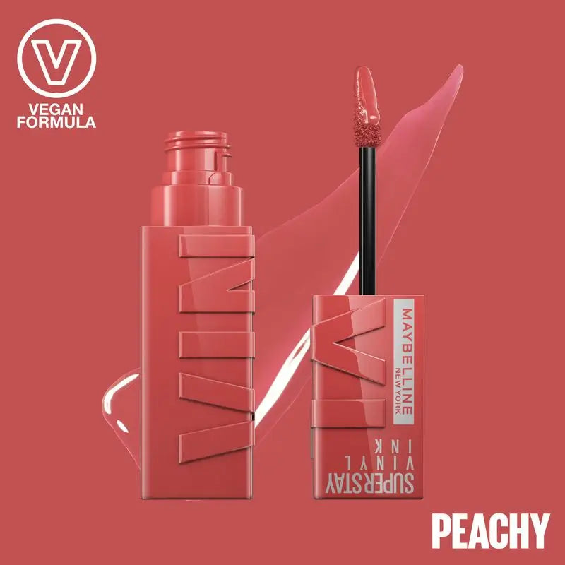Maybelline New York Superstay Vinyl Ink Lipstick, teinte 15 Peachy