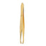 Beter Tweezers Gold Crab Tip 7,5cm