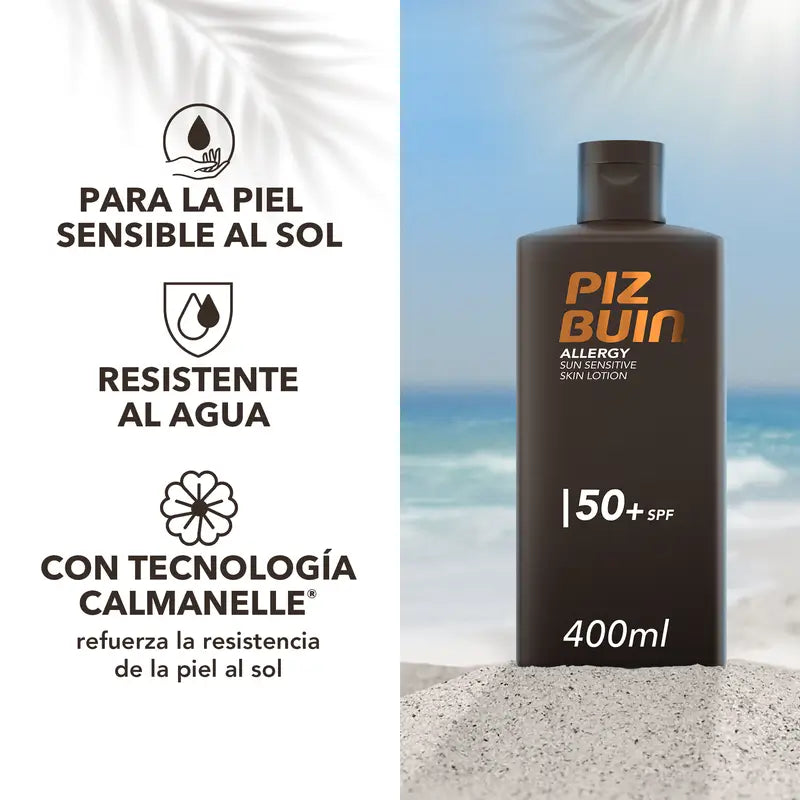 Piz Buin Allergy Body Sunscreen SPF50, 400 ml