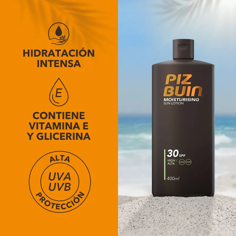 Piz Buin Ultra Moisturising Body Sunscreen SPF30, 400 ml