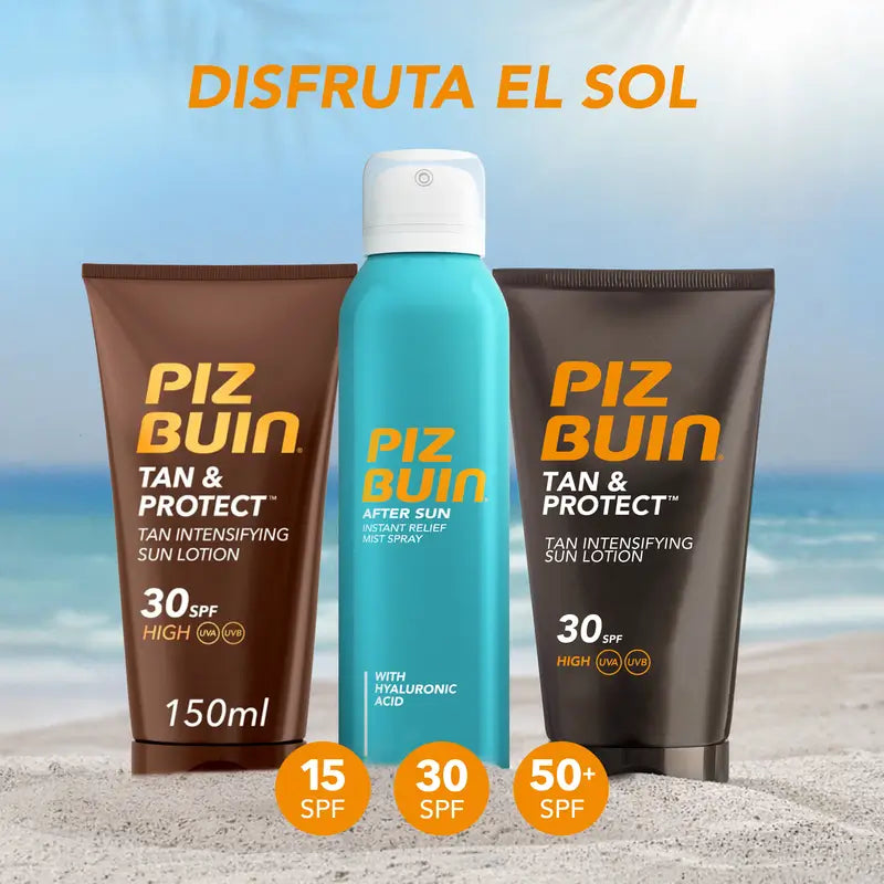 Piz Buin Tan & Protect Crème solaire intensifiante SPF30, 150 ml
