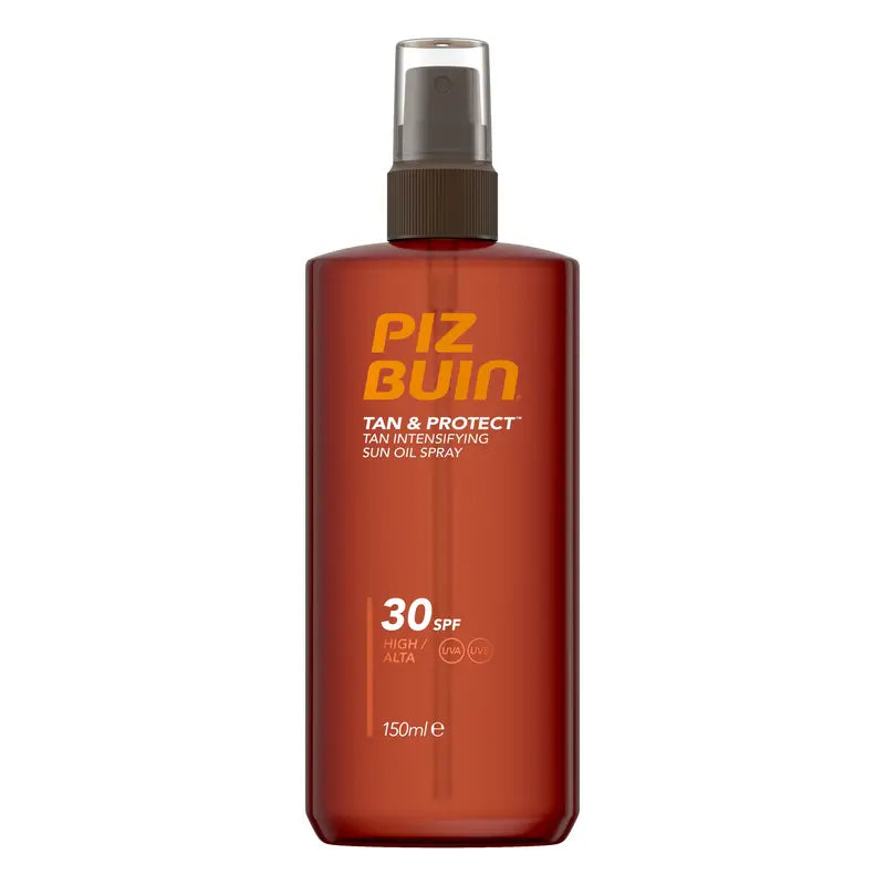 Piz Buin Tan & Protect Tanning Accelerator Spray Oil SPF30, 150 ml