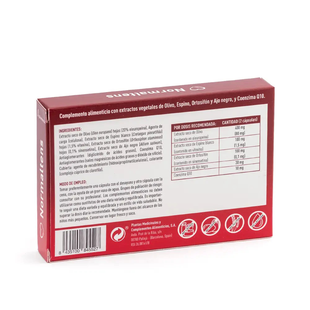 Plameca Normaltens, 30 gélules
