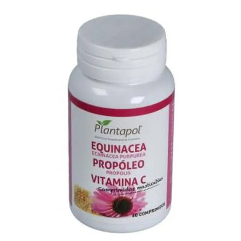 Plantapol Echinacea+Propoleo+Vit. C 60 Chewable Tablets