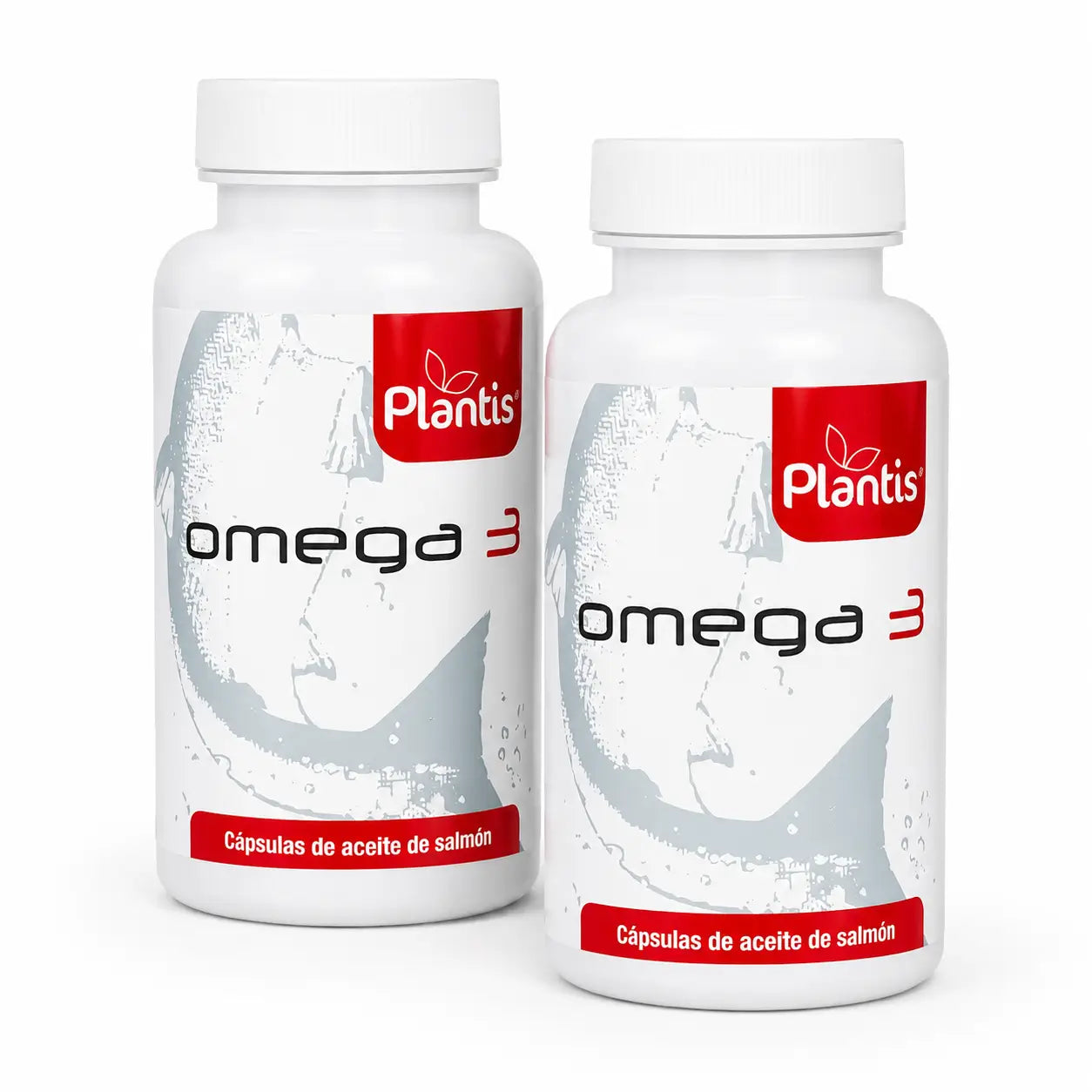 Plantis Oméga 3 Huile de saumon, 450 gélules, lot de 2