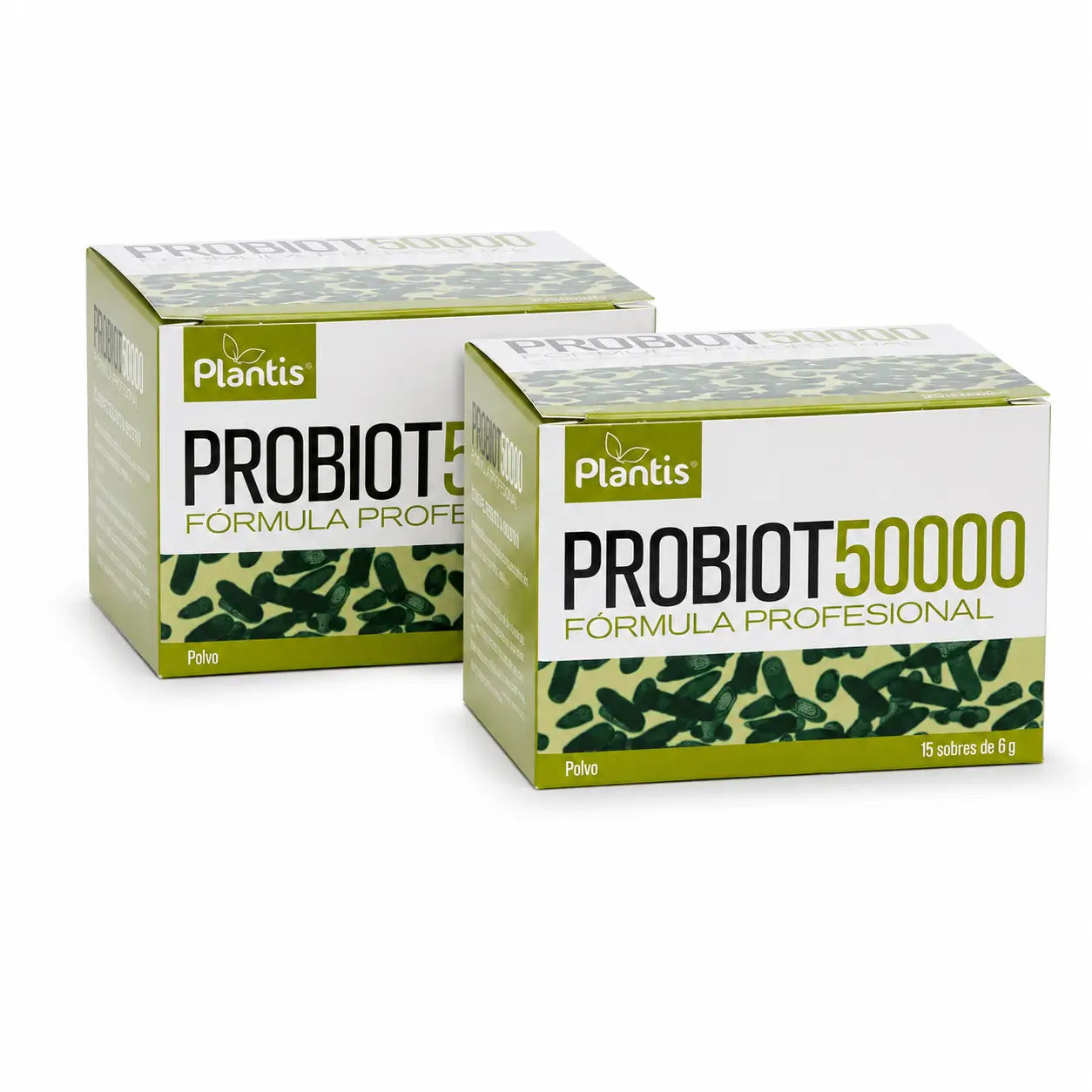 Plantis Probiot 50 000 Formule Professionnelle, 12 sachets de 6 g, lot de 2