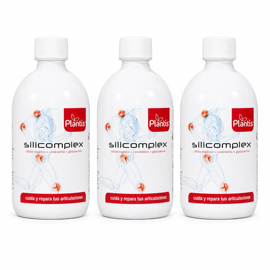 Plantis Silicomplex Silicium buvable 500 ml, lot de 3