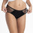 Platanomelon Kiwitas Classic Plumeti Culotte menstruelle Noir / S