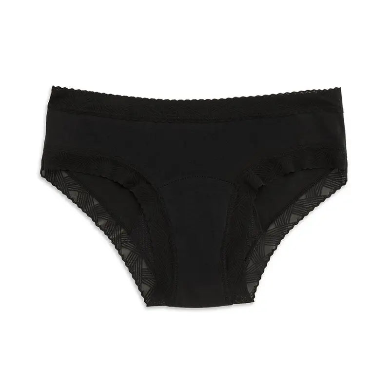 Platanomelon Kiwitas Double Blonda Menstrual Panties Black / L