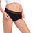 Platanomelon Kiwitas Culotte menstruelle en dentelle Noir / M