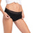 Platanomelon Kiwitas Culotte menstruelle en dentelle Noir / S