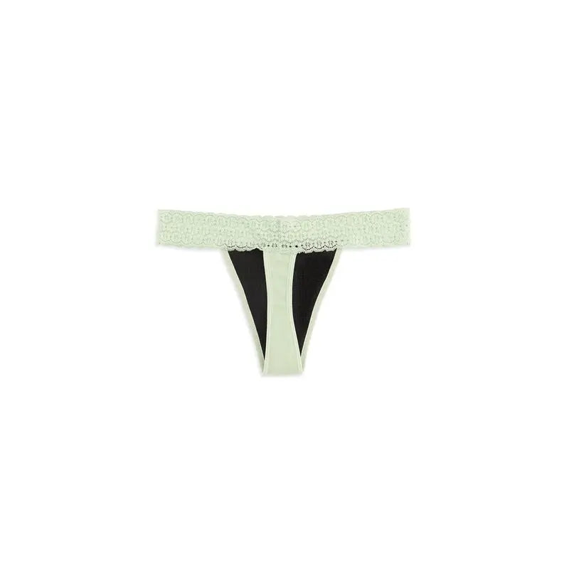 Platanomelon Kiwitas Tanga Culotte menstruelle en dentelle Menthe / M