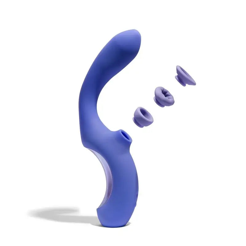 Platanomelon Momba Sucker Avec Stimulation Interne Lavande Foncée