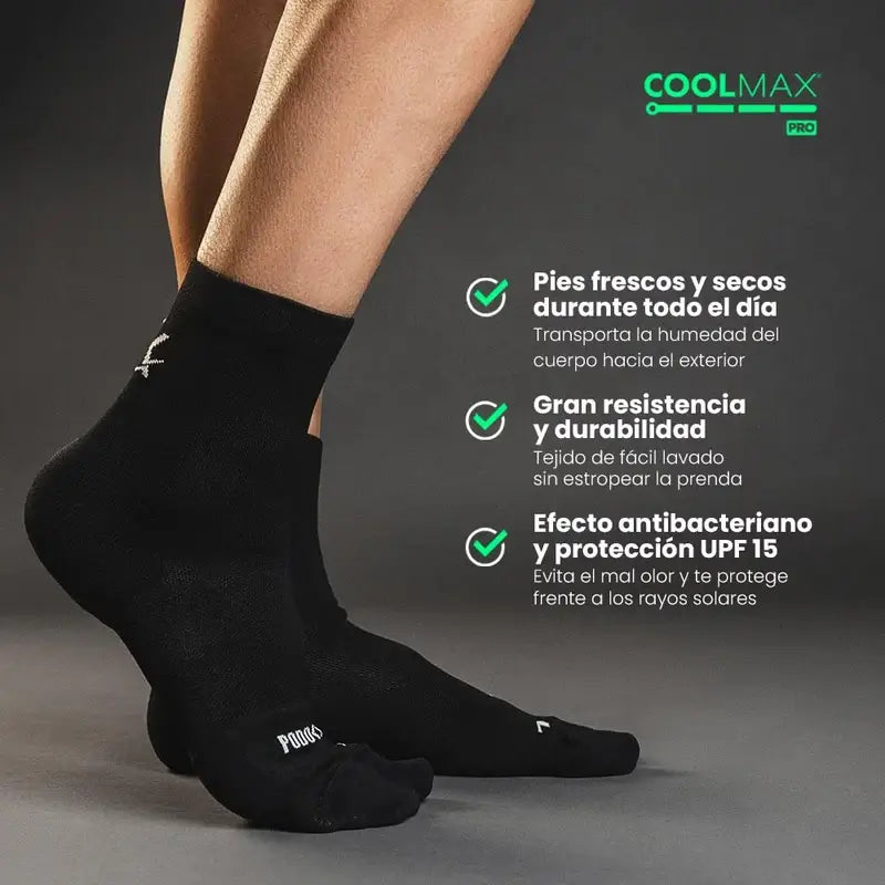 Chaussettes de confort Podoks H3 noires