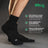 Chaussettes de confort Podoks H3 noires