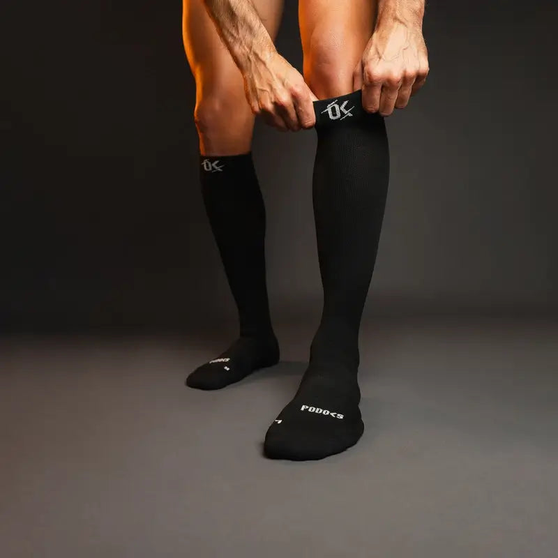 Podoks Chaussettes pour jambes fatiguées H6 Noir