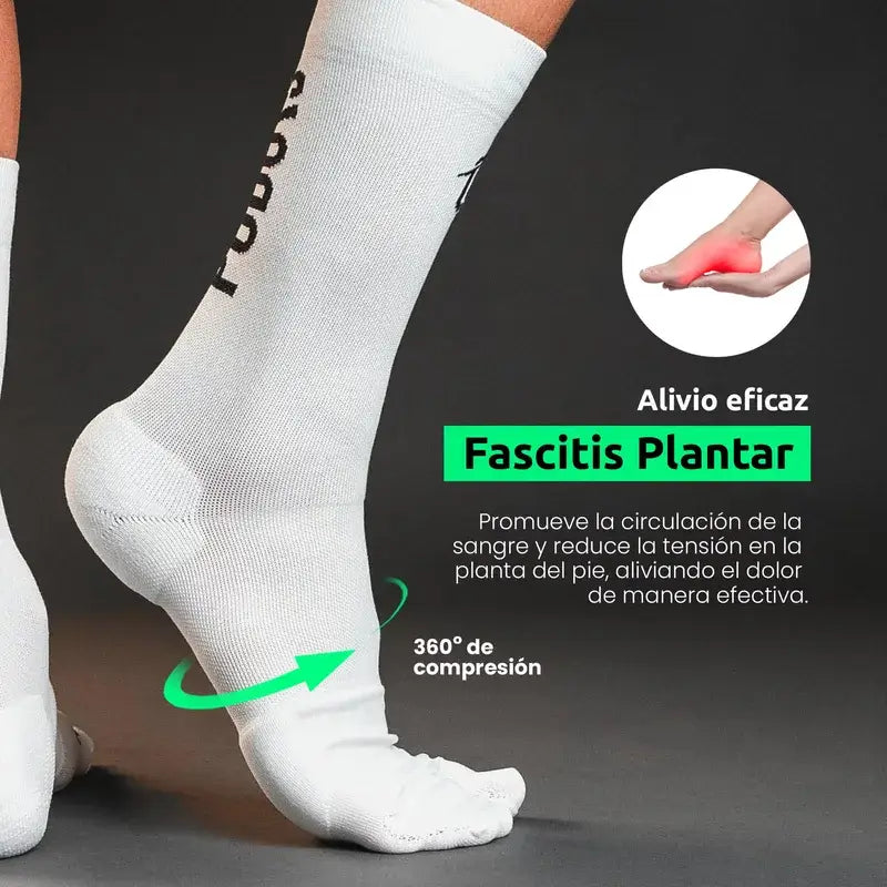 Podoks High Running Socks H5 White