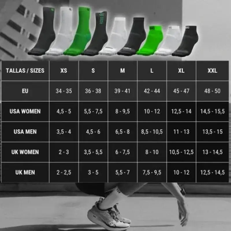 Podoks High Running Socks H5 Black