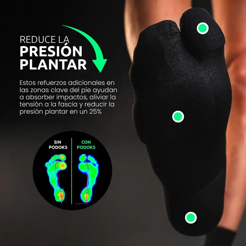 Podoks High Running Socks H5 Black