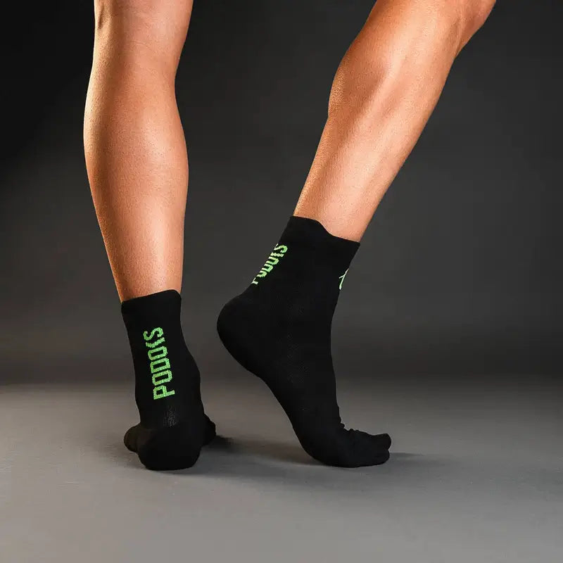 Chaussettes de course Podoks H3 Medium Black