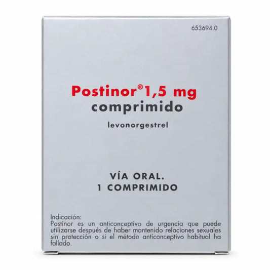 Postinor 1.5 mg 1 Comprimé