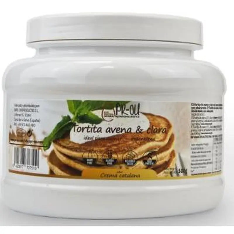 Pr-Ou Clear+Oatmeal Cream Flavour Pancake 500Gr. Sg