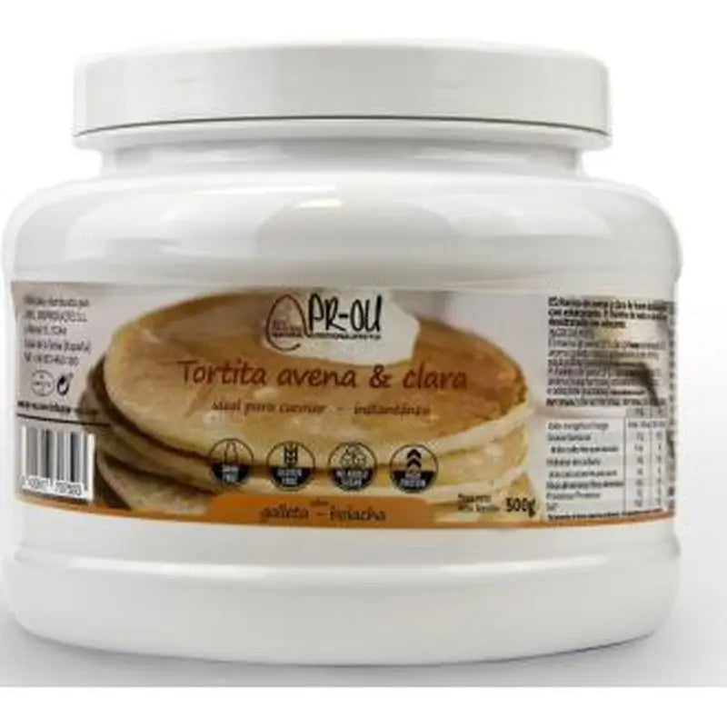 Pr-Ou Clear+Oatmeal Cookie Flavour Pancake 500Gr. Sg