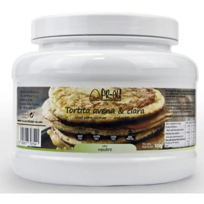 Pr-Ou Clear+Oatmeal Pancake Neutral Flavour 500Gr. Sg