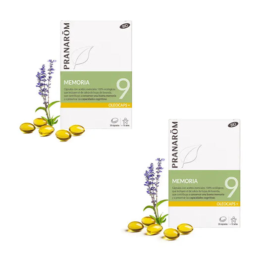 Pranarôm 9 Bio Memory, 2X30 Capsules