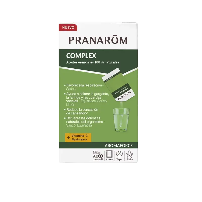 Complexe Aromaforce de Pranarôm, 9 sachets