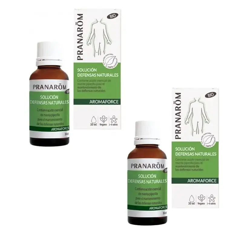 Pranarôm Aromaforce Natural Defences Solution, 2X30 Ml